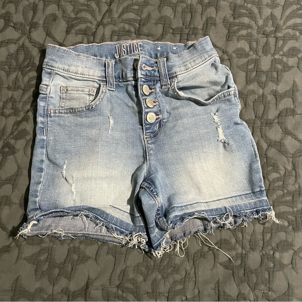 EUC Girls Justice Jean Shorts - Picture 1 of 3